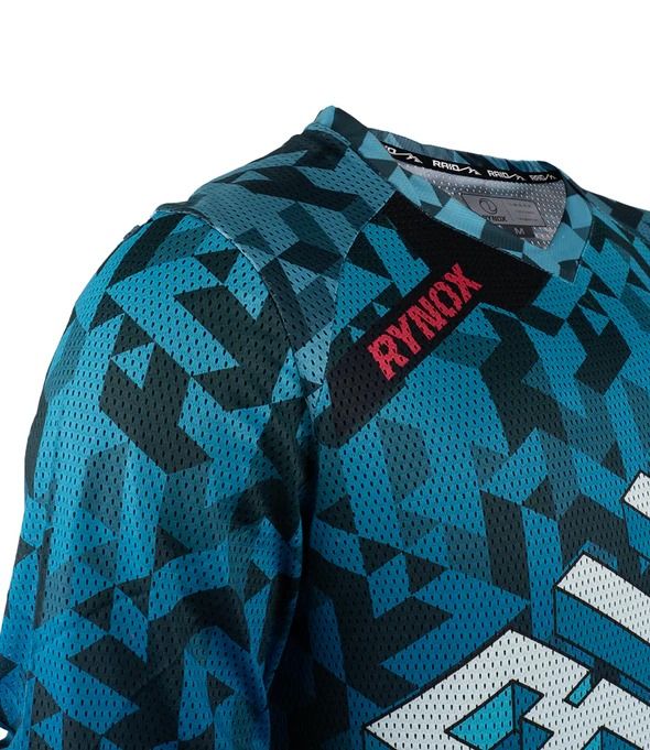 Rynox FUSION NEO OFFROAD JERSEY Cyber Blue
